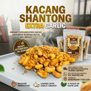 KACANG SHANTONG EXTRA GARLIC 400g