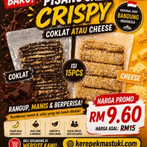 PISANG SALAI COKLAT / CHEESE (15pcs)
